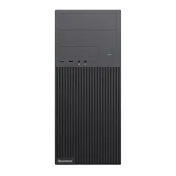 Корпус GameMax ET215 Black без БЖ Midi Tower ATX / Micro ATX / Mini ITX 1хType-C / 2хUSB 3.0 макс. CPU - 145 мм / VGA - 310 мм (ET-215-NP-2U3TYC) - мініатюра 2