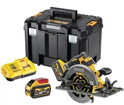 Пила дискова акумуляторна DeWalt з АКБ та ЗП DCS579X2 - мініатюра 2