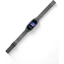 Ремінець BeCover Metal для Xiaomi Mi Smart Band 9 Silver (711979) - мініатюра 3