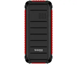 Мобільний телефон Sigma mobile X-style 18 Track кнопковий чорно-червоний (4827798854426) - мініатюра 2