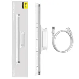Настільна лампа Baseus Magnetic Stepless Dimming Charging Desk Lamp Pro (DGXC-0) White - мініатюра 4