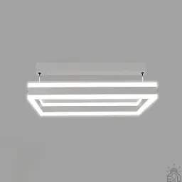 Смарт люстра керована світлодіодна STELLA 100 Вт S 500x500x1200 мм Сіра ESLLSE - мініатюра 5