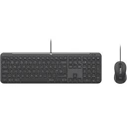 Комплект (Клавіатура та миша) Logitech Signature Slim MK620 Wired Combo for Business Graphite (920-013349)