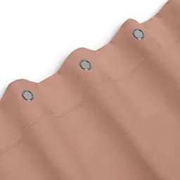 Шторка для душу та ванної Cosas з кільцями 180х200 blush, рожевий (ShowerCurtains_21Blush_DUK_180x200_Hook) - мініатюра 5