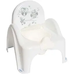 Горщик-стілець Tega Baby дитячий антиковзкий Owls white