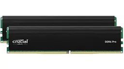 Модуль пам'яті Crucial DDR4 64GB (2х32) PRO 3200MHz CP2K32G4DFRA32A (CP2K32G4DFRA32A)
