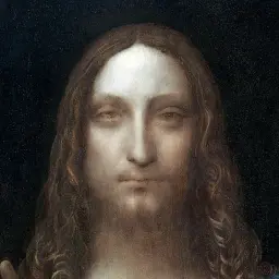 Інтер'єрна картина Спаситель світу, Леонардо да Вінчі, Leonardo da Vinci, Salvator Mundi, релігійний декор, 60×43 см (id6946) - мініатюра 5