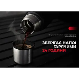 Термос Naturehike Q-9H NH19SJ010 304 сталь 1.0 л чорний - мініатюра 9