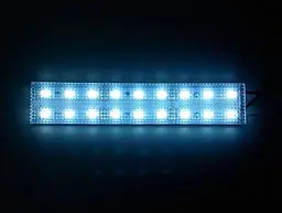 Підсвічування салону діодне подвійне Призма алюміній 12V - 12 см 2А 18LED Біле світло (5630) - мініатюра 3
