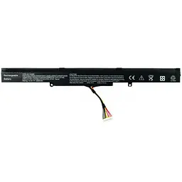 Акумулятор AlSoft Asus X450J A41-X550E, 2600mAh, 4cell, 14.4V, Li-ion, черная (A47149)
