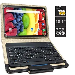 Планшет-телефон Adronix S 232 LTE 2/32 Black + Чохол із Bluetooth клавіатурою - мініатюра 2