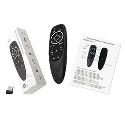 Аеропульт Air Mouse G10S Pro бездротова повітряна мишка Android Google TV BOX - мініатюра 5