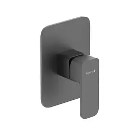Змішувач прихованого монтажу без перемикача Imprese Bilovec black matt f04600910SA, Чорний матовий