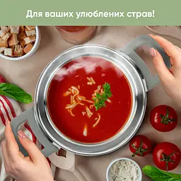 Набір каструль Elite Krauff 1,3л, 4,7л + ложка та ложка для пасти - мініатюра 7