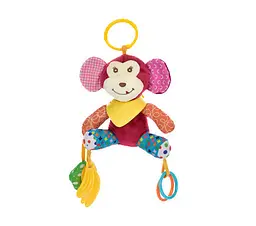 Підвіска на коляску з прорізувачем A-Toys SKK-056 Мавпочка