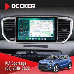 Штатна магнітола Kia Sportage 4 2018-2020 Cyclone C9-013 4x64 DSP 4G Cyclone (НФ-00007596)