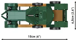Конструктор Cobi автомобіль Rolls Royce Armoured car 1920 MK1 1:35 2988 - мініатюра 4
