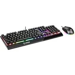 Комплект клавіатура + миша MSI Vigor GK30 Combo UA Black [S11-04UA212-CLA] [122966] - мініатюра 4