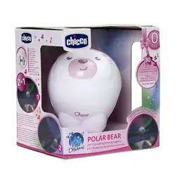 Нічник Chicco проектор First Dreams Полярне ведмежа Рожевий (11558.10) - мініатюра 5