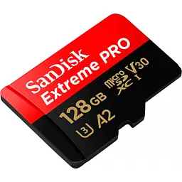 Карта пам'яті SanDisk microSDXC 128GB UHS-I Extreme Pro U3 V30 A2 + SD Adapter (SDSQXCD-128G-GN6MA) [100891] - мініатюра 8
