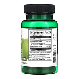 Родіола рожева Swanson Rhodiola Rosea Extract 60 caps (1086-2023-10-4057) - мініатюра 2