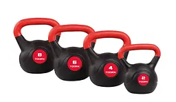 Гиря вінілова Toorx PVC 2 кг Black/Orange (KRP-2) - мініатюра 2