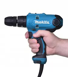 Шурупокрут з ударним режимом мережевий Makita HP0300 (56 Нм, 0.8-10 мм, 320 Вт) - мініатюра 6