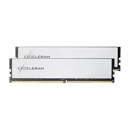 Модуль пам'яті для комп'ютера DDR4 32GB (2x16GB) 3200 MHz White Sark eXceleram (EBW4323222XD)