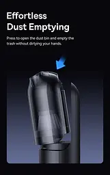 Бездротовий автопилосос Baseus A0 Pro Car Vacuum Cleaner - мініатюра 2