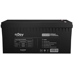 Акумуляторна батарея nJoy GE20012KF 12V 200AH GEL (BTVGCBHOEIEKFCW01B) - мініатюра 2