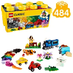 Конструктор LEGO  Classic Коробка кубиків LEGO для творчого конструювання середнього розміру 484 деталей (10696) - мініатюра 3
