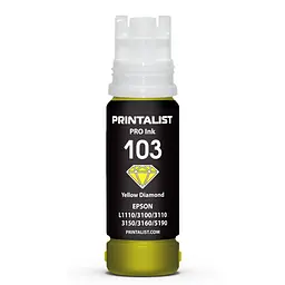 Чорнило PRINTALIST 103 для Epson L3100/3110/3150 70г Yellow водорозчинне (PL103Y) - мініатюра 2