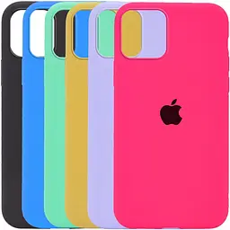 Чохол Silicone Case для Apple iPhone 12/12 Pro (Black) АА [51045] - мініатюра 3