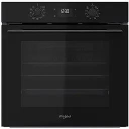 Духова шафа електрична Whirlpool 71 л A+ дисплей конвекція телескопічні напрямні чорний