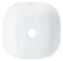 Раковина Qtap Kolibri без донного клапана QT1011K396WN