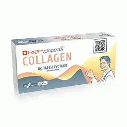 Капсули Healthyclopedia COLLAGEN Суставіт для підтримки кісток і суглобів 30 капсул