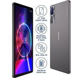 Планшет Sigma Tab A1035 ULTRA 11" 8/256GB 4G dark grey (4827798123515) - мініатюра 8
