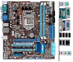 Материнська плата Asus P7H55-M LE LGA 1156 (P7H55-M LE) Б/В - мініатюра 3