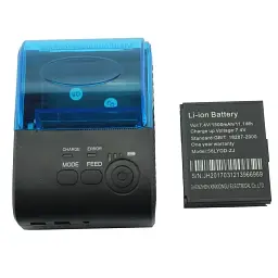 Мобільний чековий принтер Zjiang Mini ZJ-5805DD (AW-5805) 58 мм - мініатюра 3