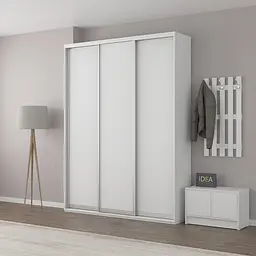 Шафа-купе Idea серія 2 180 x 60 x 240 см Білий