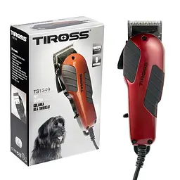 Машинка для стрижки тварин (грумінгу) Tiross TS-1349