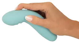 Вібратор Cuties Mini G-Spot 15.5 см (бірюзовий) - мініатюра 9