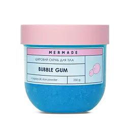 Подарунковий набір Mermade Bubble Gum Party: пінка для душу 150 мл + цукровий скраб для тіла 250 г + зволожувальний бальзам для губ 10 г + слаймовий гель для душу 200 мл - мініатюра 8