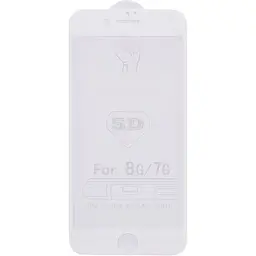 Захисне скло Toto 5D Cold Carving Tempered Glass iPhone 7/8/SE 2020 White - мініатюра 2