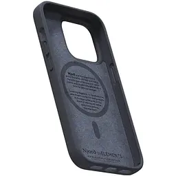 Чохол-накладка Njord Genuine Leather MagSafe Case Black для iPhone 14 Pro Max (NA44GL00U) - мініатюра 5