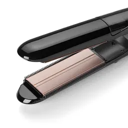 Випрямляч BaByliss Steam Smoth, температурних режимів 5, 150-230C, з парою, термо коврик, кераміка, чорний - мініатюра 5