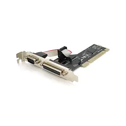 Контролер Voltronic PCI => RS232 (9Pin) + LPT (25Pin), TX382A, BOX - мініатюра 2