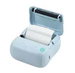 Фотопринтер INFINITY PHOMEMO 22 PORTABLE MINI BLUE + 1 рулон білого паперу - мініатюра 2