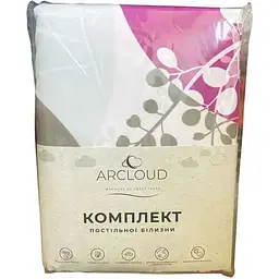 Комплект постільної білизни ARCLOUD Євро 200*220 Sakura (2,20м) 75г/м2 (наволочки 2шт 50*70) полікотон