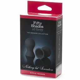 Помпа для сосків Fifty Shades of Grey Nothing but Sensation 5.1 см сірий - мініатюра 4